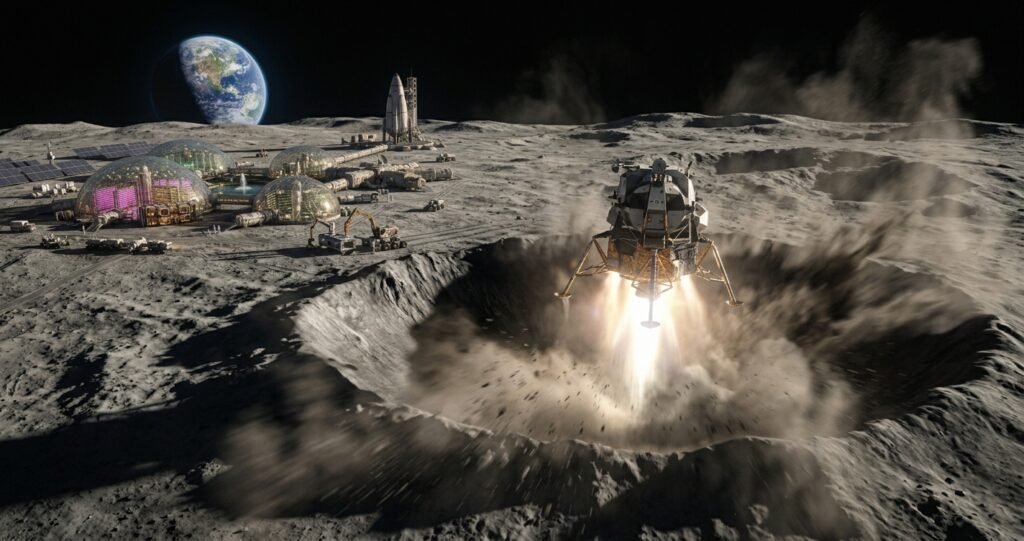 Gemini_Generated_Image_78ququ78ququ78qu-1024x541 Base na Lua e Cidade em Marte: os planos que vão mudar a exploração espacial