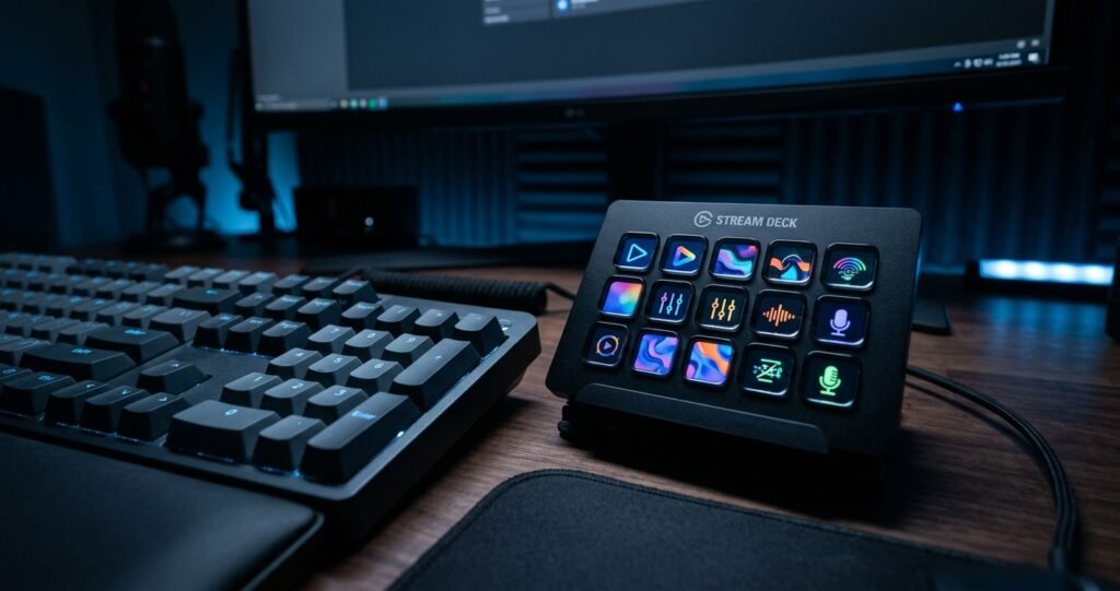 Gemini_Generated_Image_qhm8pyqhm8pyqhm8-1024x541 Melhores Gadgets Gamers de 2026: O Guia Completo (e o Que Vem em 2027)