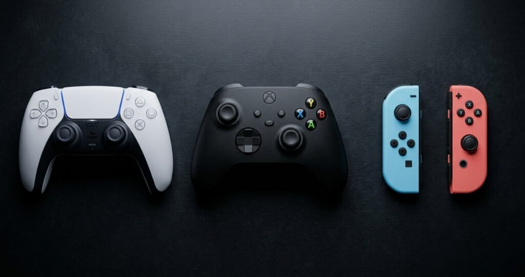 Gemini_Generated_Image_usrbeusrbeusrbeu-1024x541 Melhores Consoles de 2026 e o Futuro da Próxima Geração: PS5 Pro, Xbox Series X, Switch 2 e o que vem em 2027