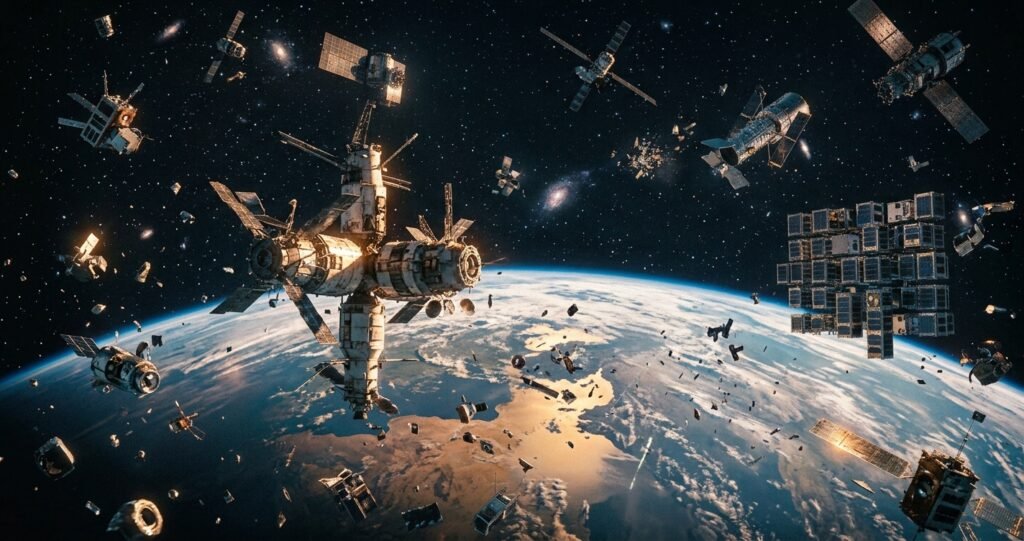 Gemini_Generated_Image_vw11klvw11klvw11-1024x541 Satélites em Guerra? A Corrida das Grandes Potências pelo Domínio do Espaço