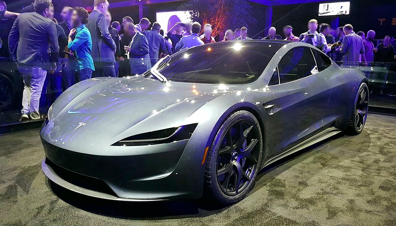 Protótipo do Tesla Roadster de segunda geração, apresentado em 2017